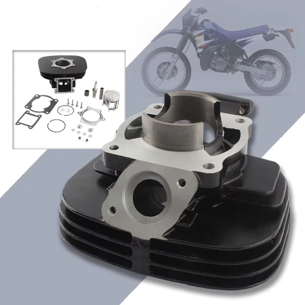 Motorcycle Engine Cylinder Jug Kit 66mm Diameter Piston Ring Set for Yamaha BLASTER YFZ ATV Enduro Motocross Metal Accessories