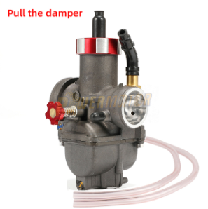 PE28 PE30 Carburetor High Performance Carb Smart Dirt Bike Carburetor 42mm Carburetor Sliver Aluminum Alloy Fit for 28mm 30mm Ce