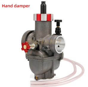 PE28 PE30 Carburetor High Performance Carb Smart Dirt Bike Carburetor 42mm Carburetor Sliver Aluminum Alloy Fit for 28mm 30mm Ce