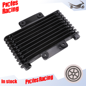 Motorcycle Oil Cooler Oil Engine Radiator Aluminum 125ml Cooling Radiators Um Renegade Commando Parts Motor Bike Radiator
