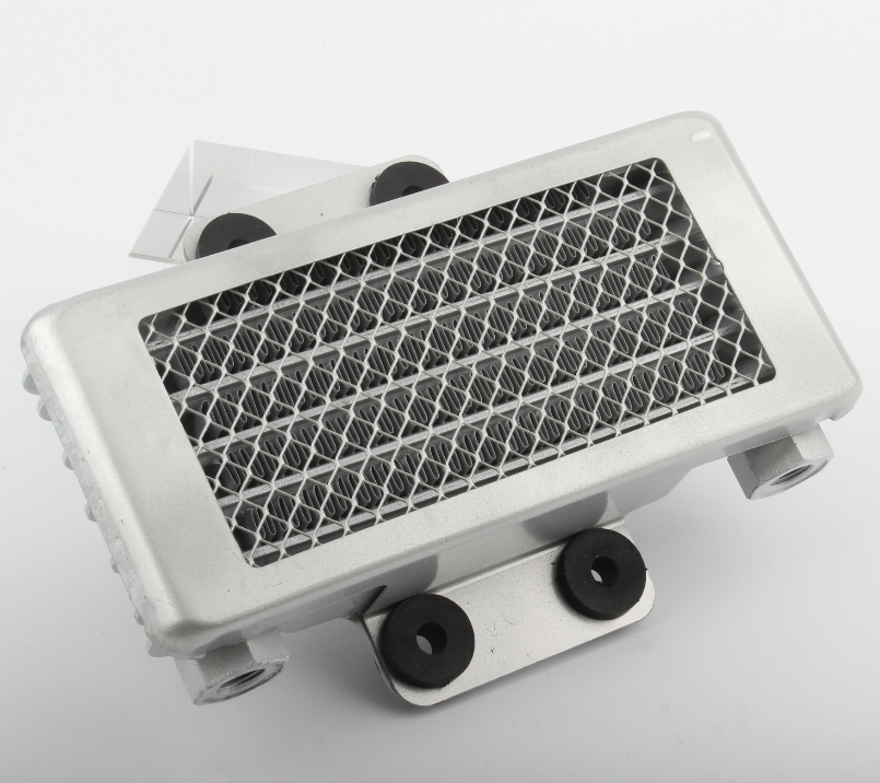 Kawasaki  Yamaha Enduro Motorcycle Accessories Oil Cooler Universal Pit Bike Radiator 6 Row Radiator Motorcycle 180 Cc