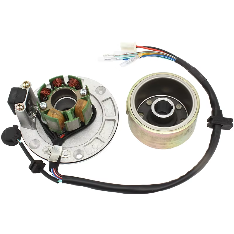 Motorcycle Magnet Motor Stator Coil Kits Fit for Lifan 150cc Engine High-Speed Magnet Motor Stator Coil Pit Bike Scooter ATV