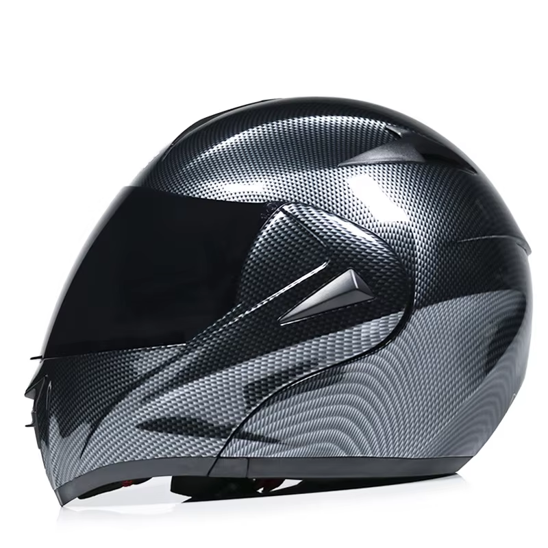 Motocross Full Face Helmet DOT Offroad Dual Lens Visor Helmet