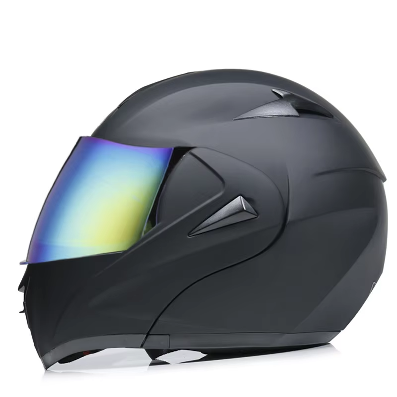 Motocross Full Face Helmet DOT Offroad Dual Lens Visor Helmet