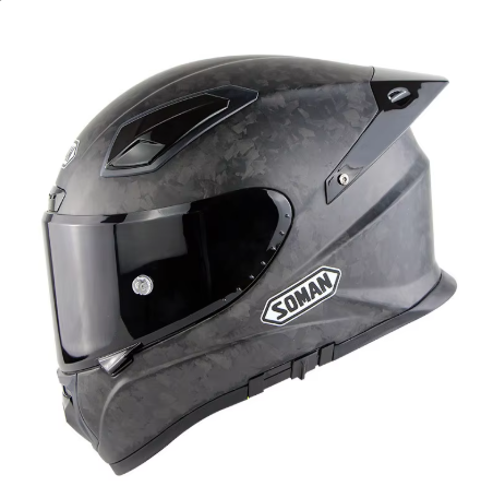 PowerMotor X8 Carbon Fiber Motorcycle Helmet Men's and Women's Full Helmet Full Covered Personalized Motorcycle Helmet Full-face