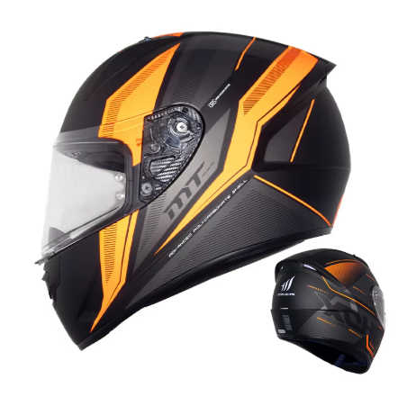 PowerMotor MT Spain Custom Motorcycle Helmet Men and Women Sunscreen Anti-fog Full Face Helmet Stinger Racing Knight Locomotive