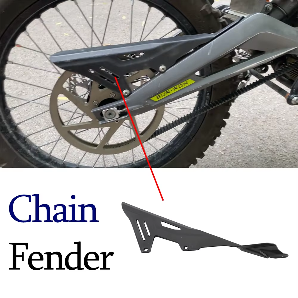 SURRON Off-road Electric Vehicle Plastic Chain Fender Chain Guard for SUR-RON Light Bee X S
