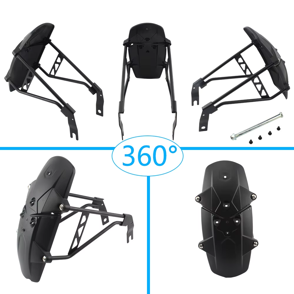 Motorcycle Rear Wheel Fenders Motorcycle Frame Body Parts Motorcycle Mudguard Fender for SUR-RON Light Bee Made of Steel