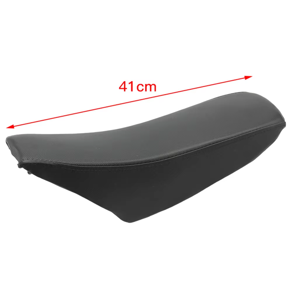 Motorcycle Black Flat Tall Foam Seat Cushion Saddles for 50 SX50 Sx 50 2002-2008 Seats KIT Cushion Motocross Pit Bike Seat
