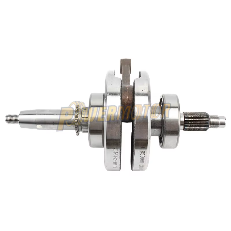 PowerMotorMotorcycle Crankshaft for Zongshen 2V Z190 190cc Electric Start Engine the Code No.ZS1P62YML-2