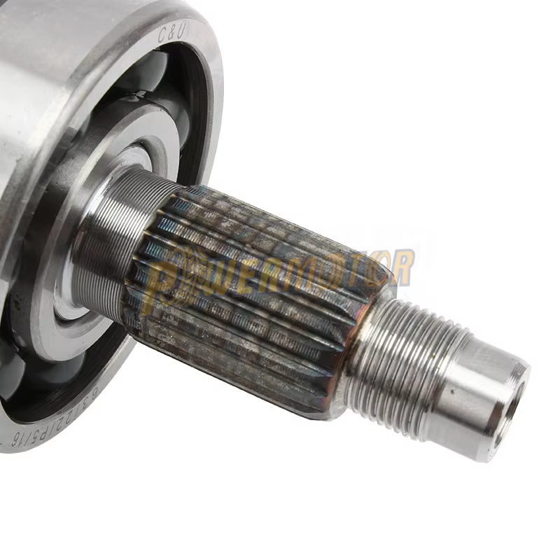 PowerMotorMotorcycle Crankshaft for Zongshen 2V Z190 190cc Electric Start Engine the Code No.ZS1P62YML-2