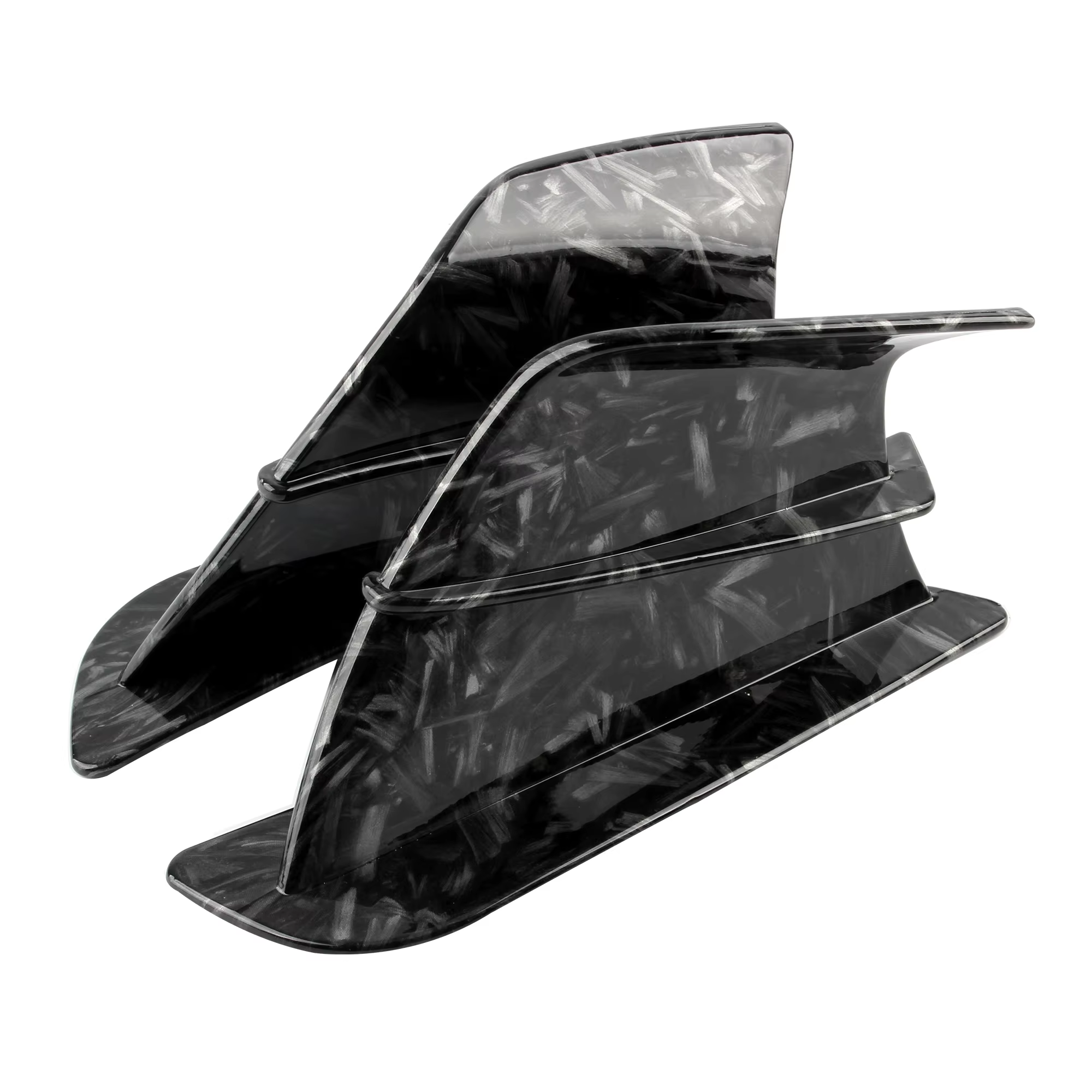 Motorcycle Modified Fixed Wing for QJ 600 Yamaha R1 Side Deflector Carbon Fiber Spoiler