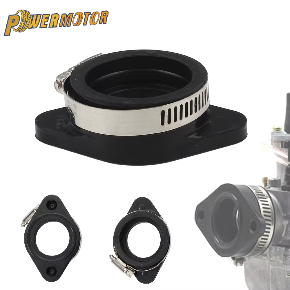 Motorcycle Carburetor Adapter Inlet Intake Pipe Rubber Mat for PWK 28/30mm 110 125 140 150 160cc Engine Accessories Dirt Bike