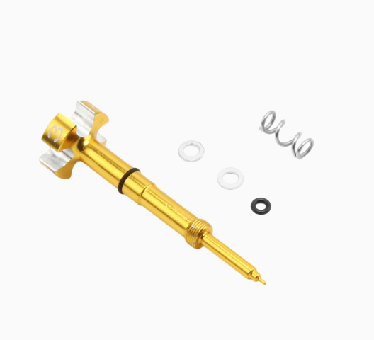 CNC Easy Adjustable Fuel Mixture Screw CNC Air Fuel Mixture Screw for Motorcycle ATV Dirt Bikes FCR MX Carburetor Motor 4 Stroke