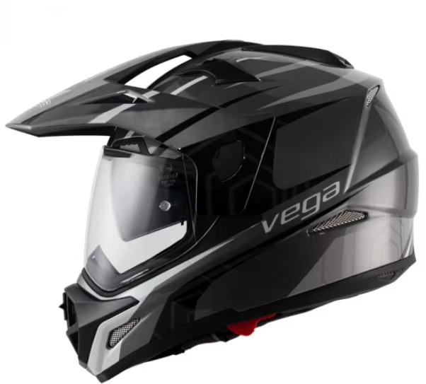 Motorcycle Dual Lens Road Off-road Pull Full Helmet Motorcycle Long-distance Motorcycle Ride for Men and Women in All Seasons
