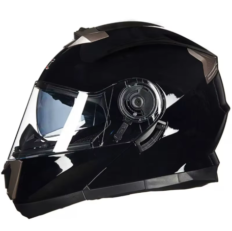 Motorcycle Helmet Helmet Helmet Riding in Winter, Full Face, Warm Personality and Anti-fog Helmet