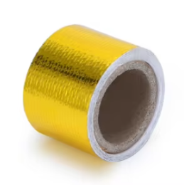 5cm*5m Motorcycle Motorbike Exhaust Thermal Tape Header Pipe Heat Wrap Tape Thermal Protection With Stainless Steel Ties