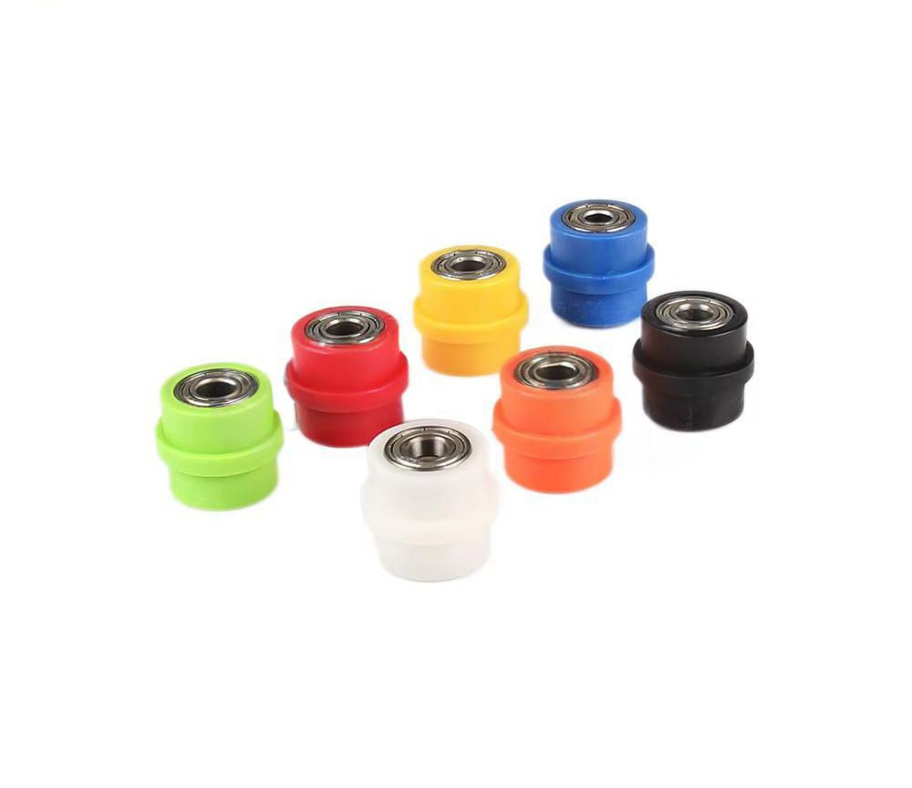 Motorcycle 8mm 10mm Chain Roller Tensioner Pulley Wheel Slider Guide for Pit Dirt Bike Street Enduro Motorcycle Motocross ATV CR