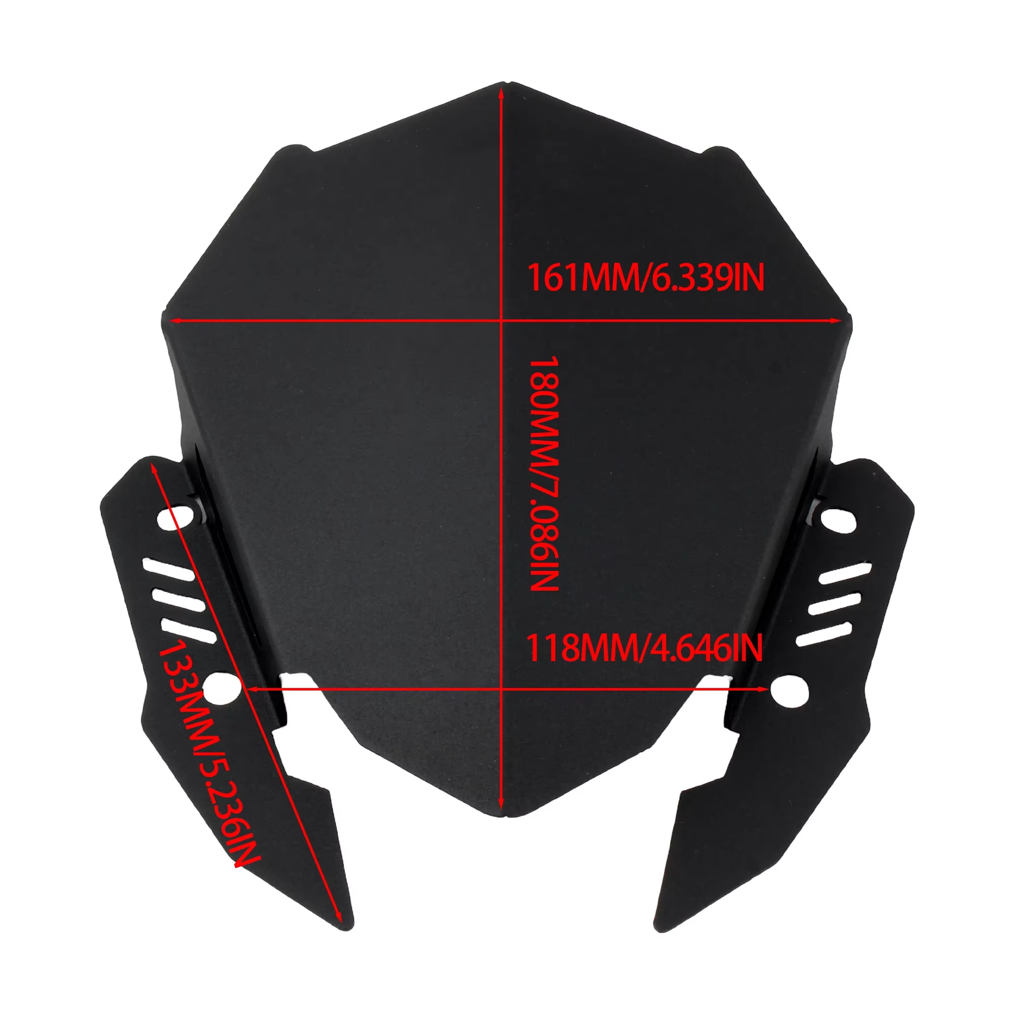 For Yamaha Motorcycle Motocross Windshield WindScreen MT-15 2018-2023 MT-125 2020-2021 Moto Accessories Deflector Extention