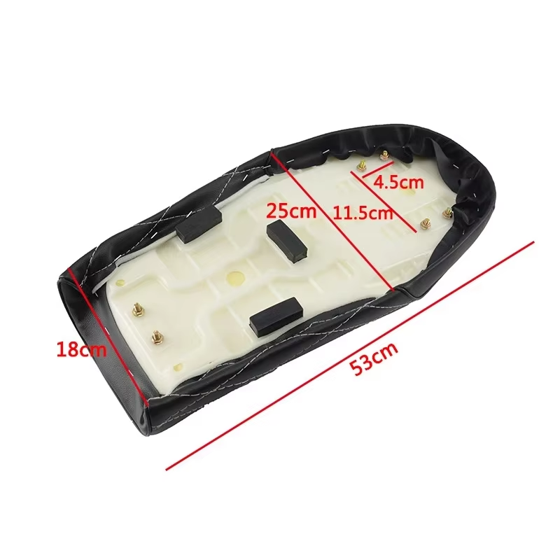 Cafe Racer Seat Motorcycle Saddle for Harley Bobber Honda C70 Yamaha CG125 Parts Comfort Waterproof Universal Moto Accessories