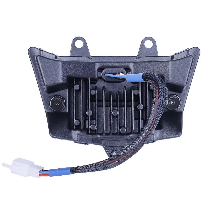 Motorcycle LED Headlight for Kawasaki D-Tracker 125 KLX125 150 2010-2016 KLX450R 2008-2021 Motocross Headlamp With Hi-Lo Beam
