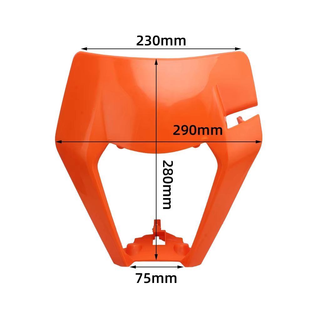For KTM Headlight Plate EXC 300 Accessories Enduro Motorcycle Mask SX XC SXF XCF 125-500 Universal Dirt Bike Motocross Headlamp