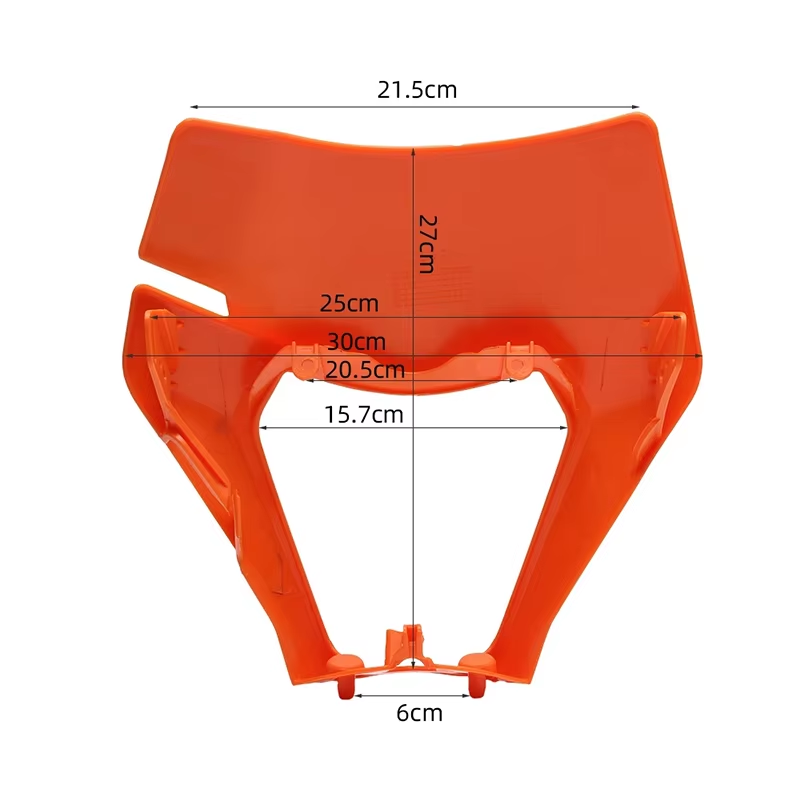 3 Styles New Motorcycle LED Headlight Headlamp Head Light Plastic Cover Mask for KTM 2021 EXC 2022 EXC SXF MX Dirt Bike Enduro