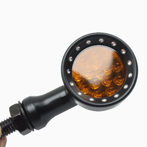 Mini Flashing Motorcycle Rear Light Zinc Alloy Turn Signals for Gy6 Universal Moto Accessories Wholesale