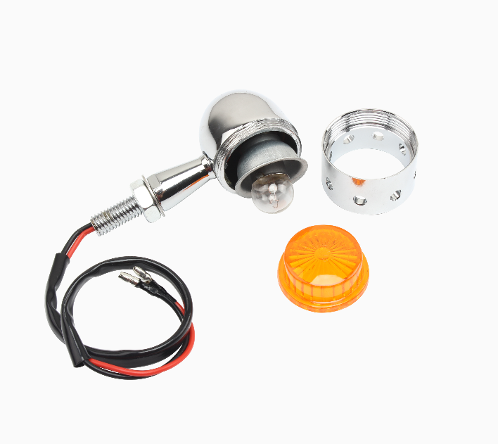 Cafe Racer Motorcycle Accessories Turn Signals Flashlight for Harley Honda Yamaha Suzuki Bullet Light Flash Warning Wholesale