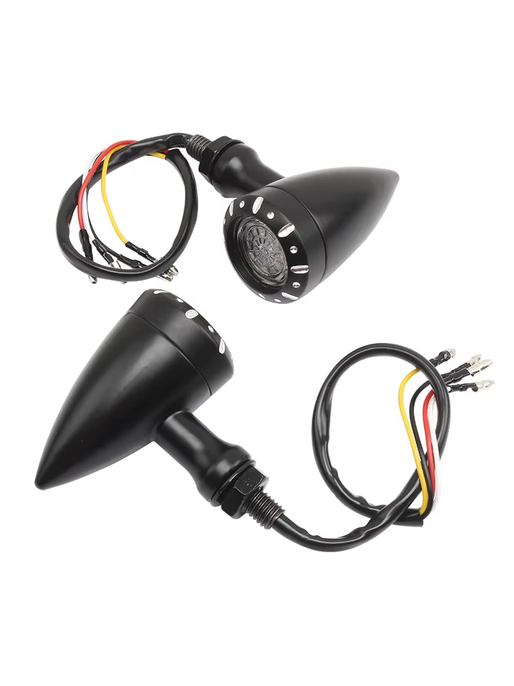 Turn Signals Motorcycle 2022 New Approved Spain Bike Light Zinc Alloy Hard Safety Protection Flashing Universal Modified Motor
