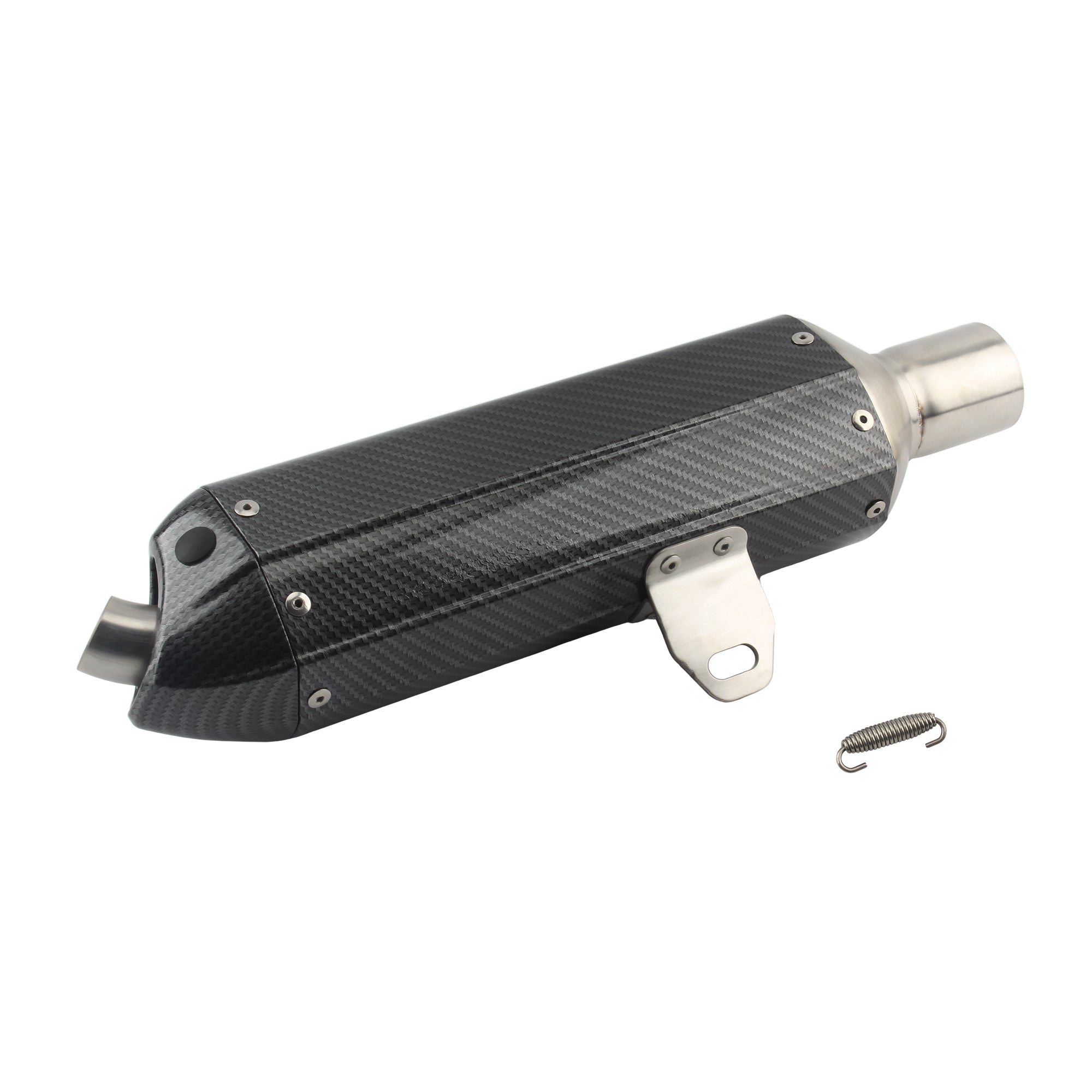Motorcycle Modified Exhaust Pipe Diameter 50.5 mm 125Cc 150Cc 160Cc for Honda Yamaha Kawasaki Atv