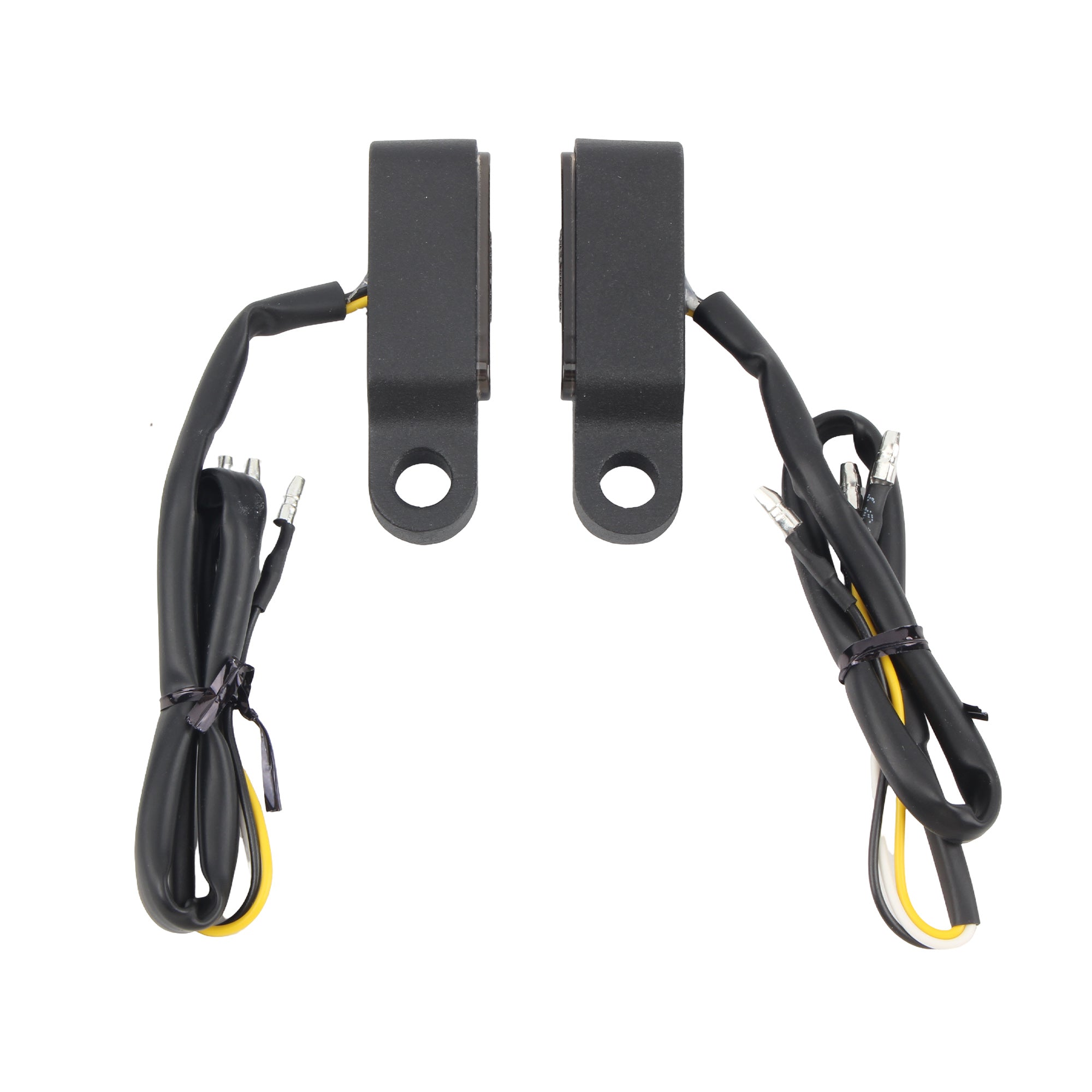 1 Pair for Harley Sportster Bobber 6 LED E24 Motorcycle Flash Side Lamp HandleBar Turn Warning Taillight Motorbike MIni Light