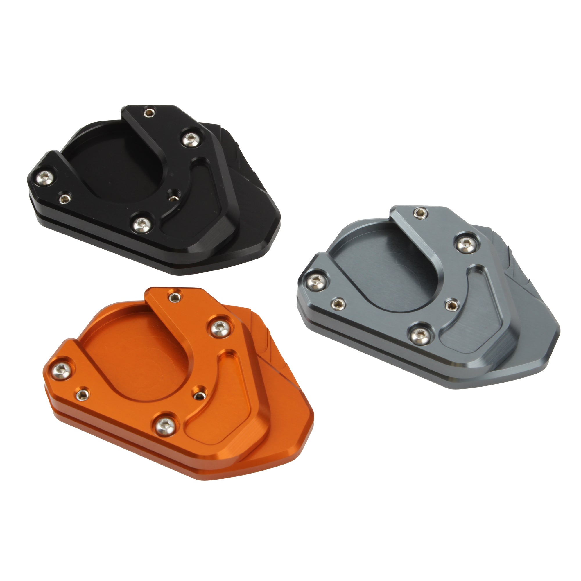 Motorbike Motorcycle Side Stand Enlarger Kickstand Enlarge Plate Pad for KTM Duke 125 200 390 690 SMC for Husqvarna 701/401