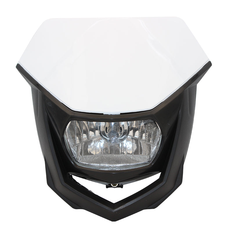 Universal Motorcycle Head Lamp H4 35W Headlight Lighting Dual Sport EndDirt Bike Fairing for Yamaha Honda Yamaha Suzuki Halogen