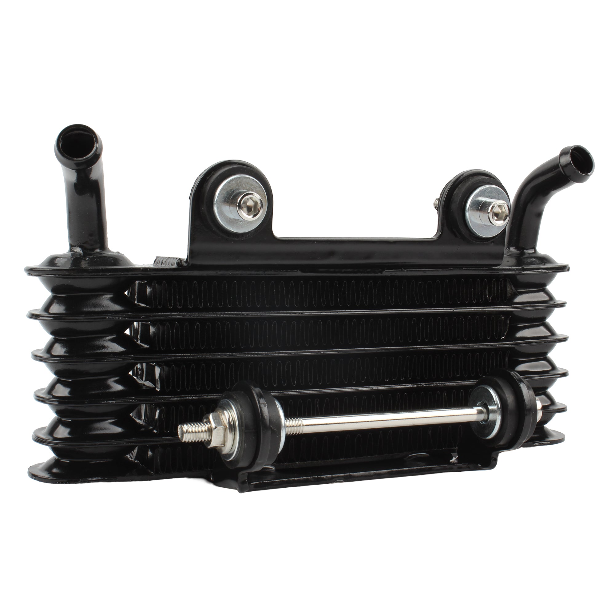 200cc Universal Motorcycle Oil Radiator Aluminum Cooling 5 Row for Kawasaki Honda Yamaha Suzuki Enduro Dirt Bike Modified Parts