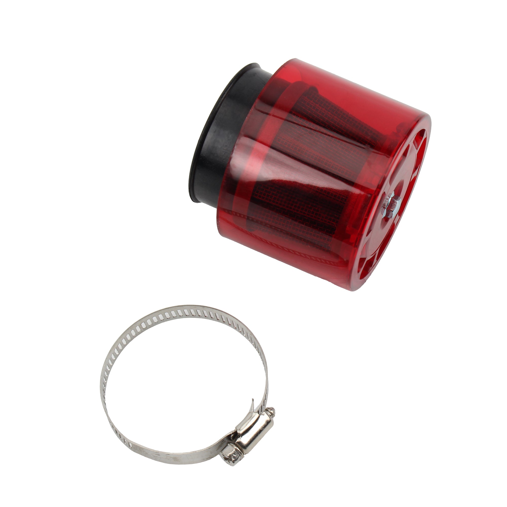 Universal 50cc-250cc Motorcycle Pit Dirt Bike 28/32/35/38/42/47mm Splash Proof Air Filter Cleaner Motorbike Scooter ATV Quad