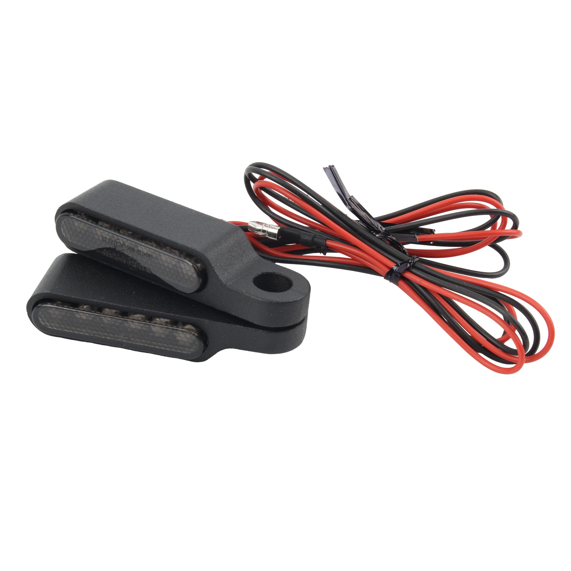1 Pair for Harley Sportster Bobber 6 LED E24 Motorcycle Flash Side Lamp HandleBar Turn Warning Taillight Motorbike MIni Light