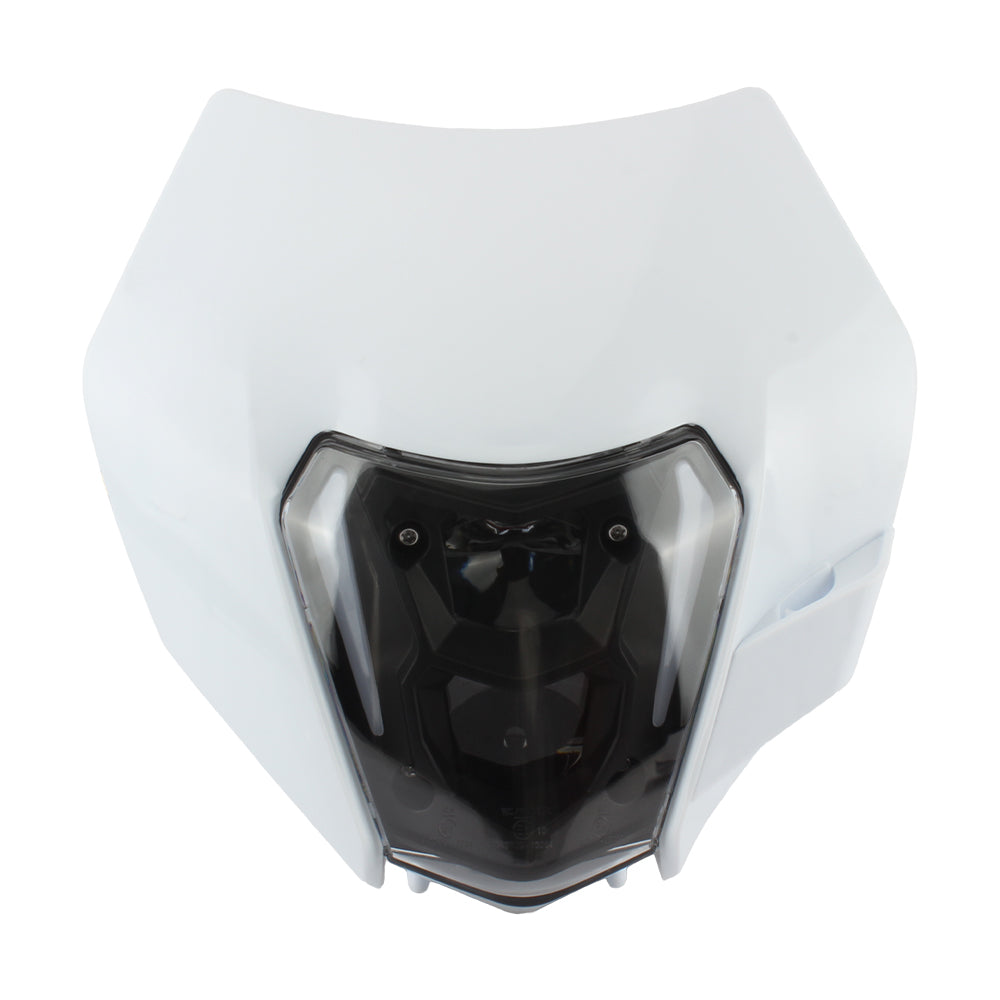 For KTM Duke 125 Headlight Plate LED Motorcycle Parts EXC SX 250 300 Fairing Enduro Motocross Supermoto Accessories Dirt Bike
