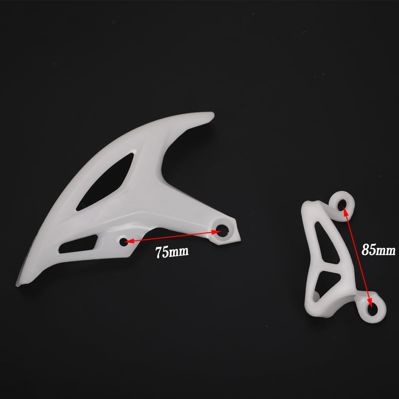 Brake Disc Protective Cover Protective Plate Brake Protection Rear Calipers Cover Fit to CRF T4 T6 CRF 250 CRF 450 Dirt Bikes