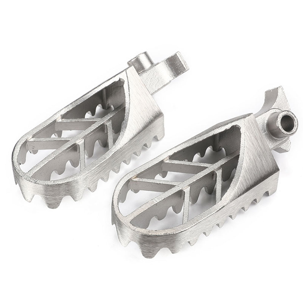 Motorcycle Foot Pegs  for Harley Honda Kawasaki Yamaha Suzuki Pit Dirt Motor Bike Pitster Stainless Steel Peg Foot Pegs