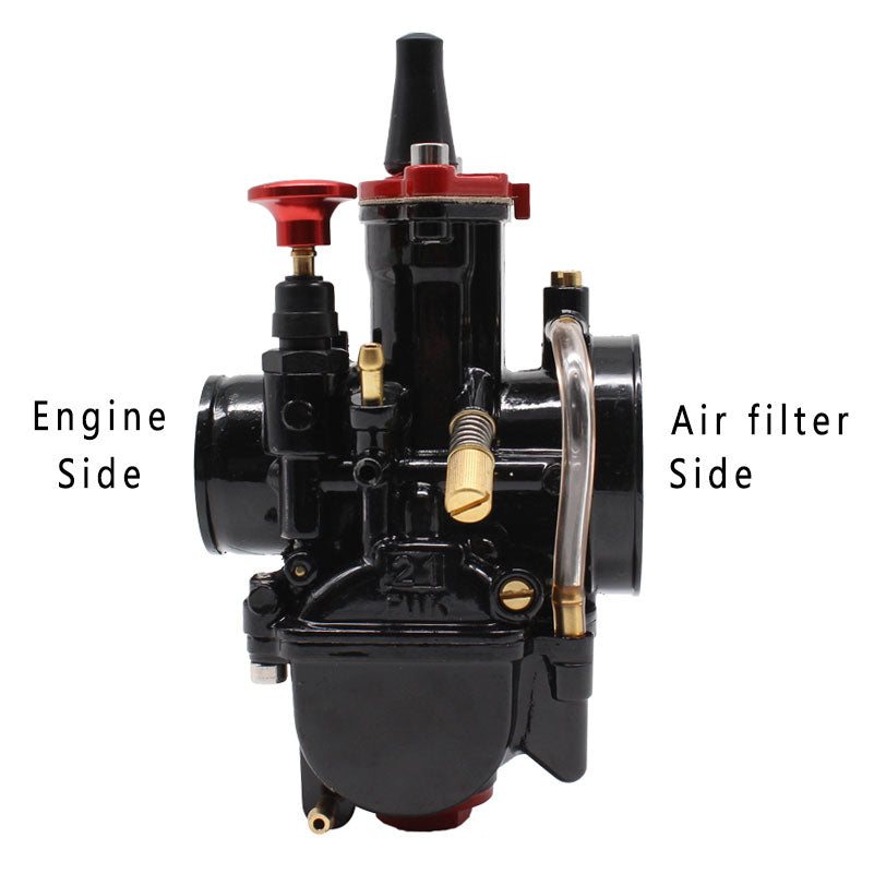 Powermotor Mikuni Maikuni PWK Carburetor Parts 21 24 26 28 30 32 34mm Universal Black Aluminum Fcr Carburetor Racing Carburetor