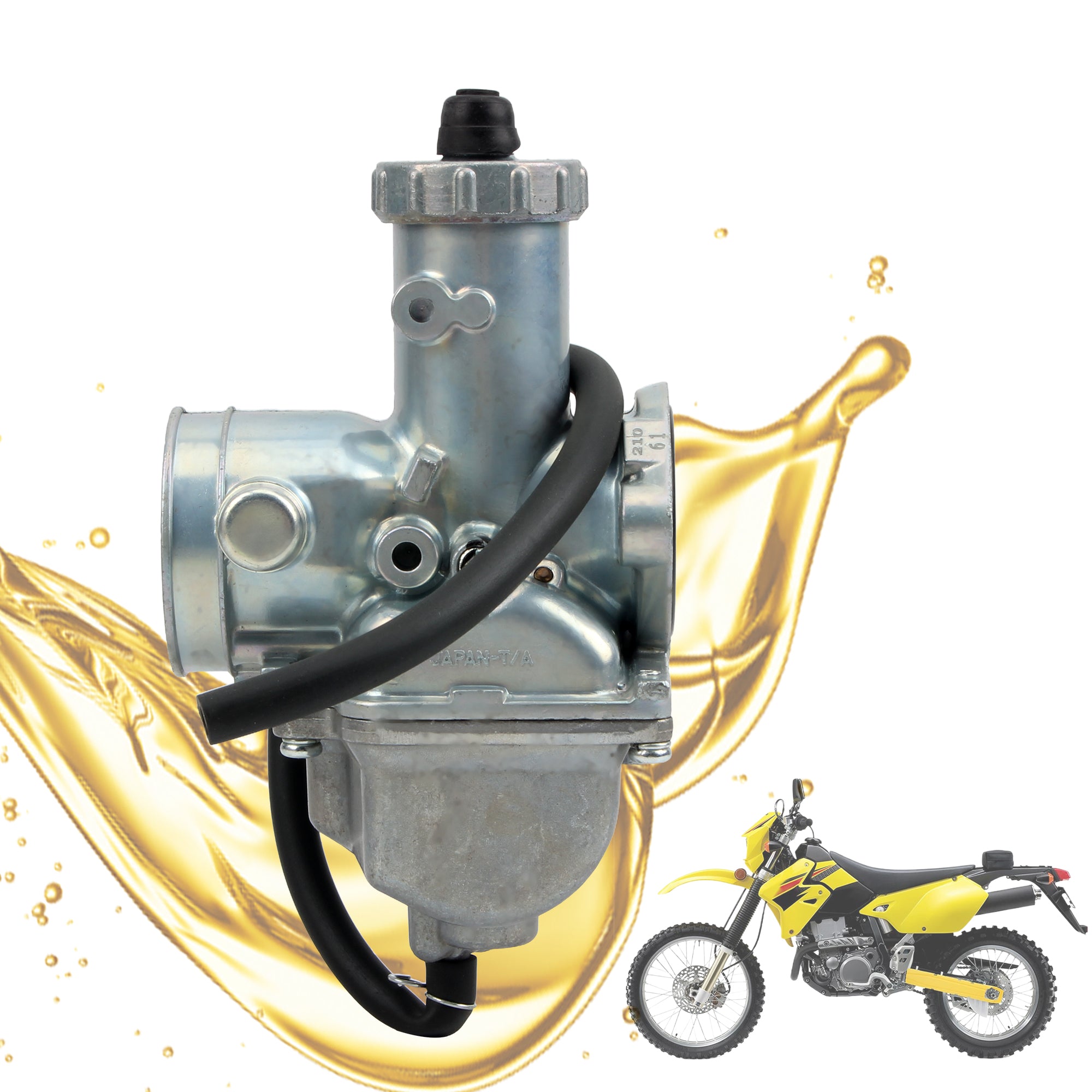 Powermotor Mikuni Vm26 30mm Carburetor VM26 Carb PZ30 30mm Carb Silver CE Aluminum Alloy Tmx 155 Carburetor Thailand 90 Days 3cm