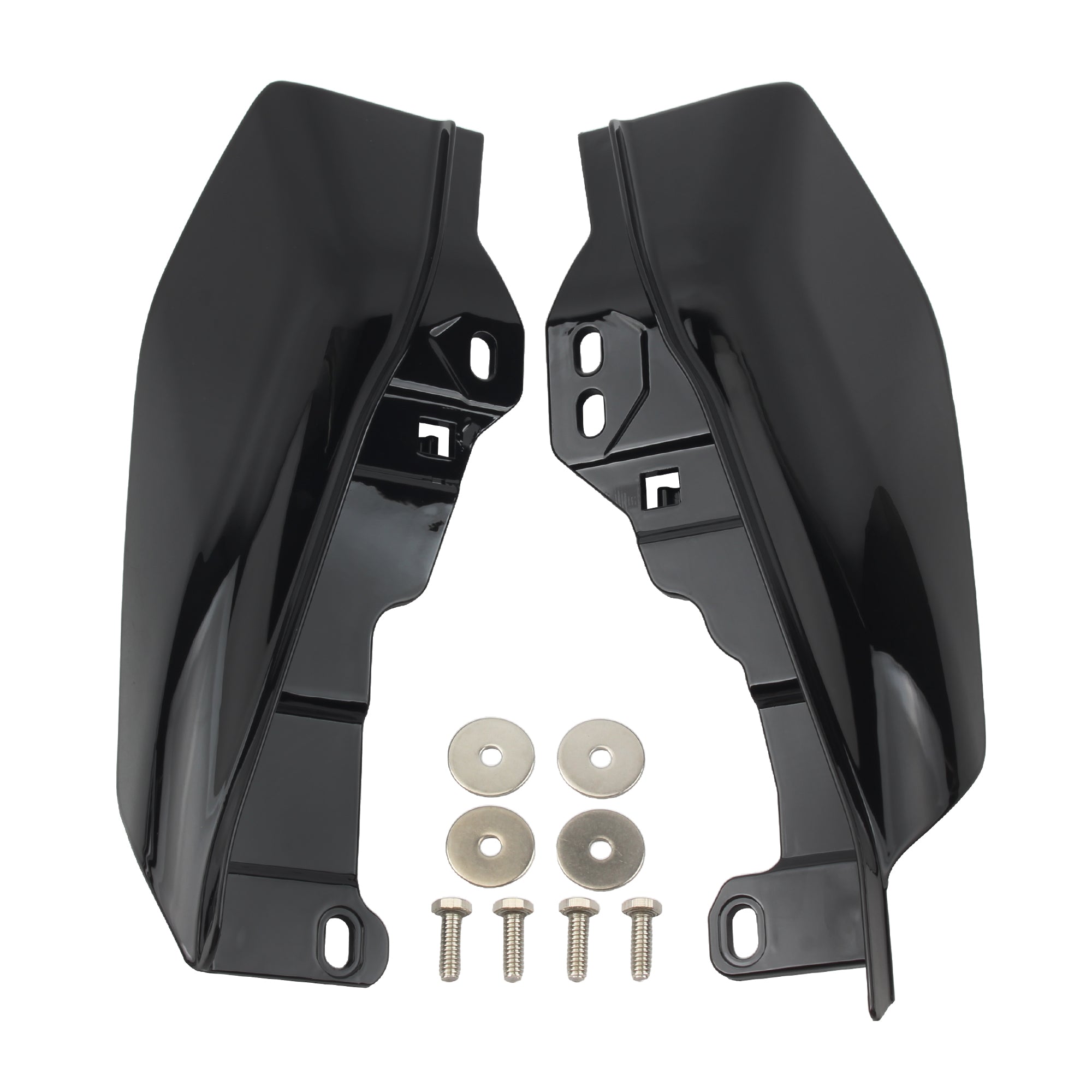 Motorcycle Mid-Frame Air Deflector Under Seat Engine Heat Shield for Harley Touring Street Electra Glide CVO Road King 2001-2022