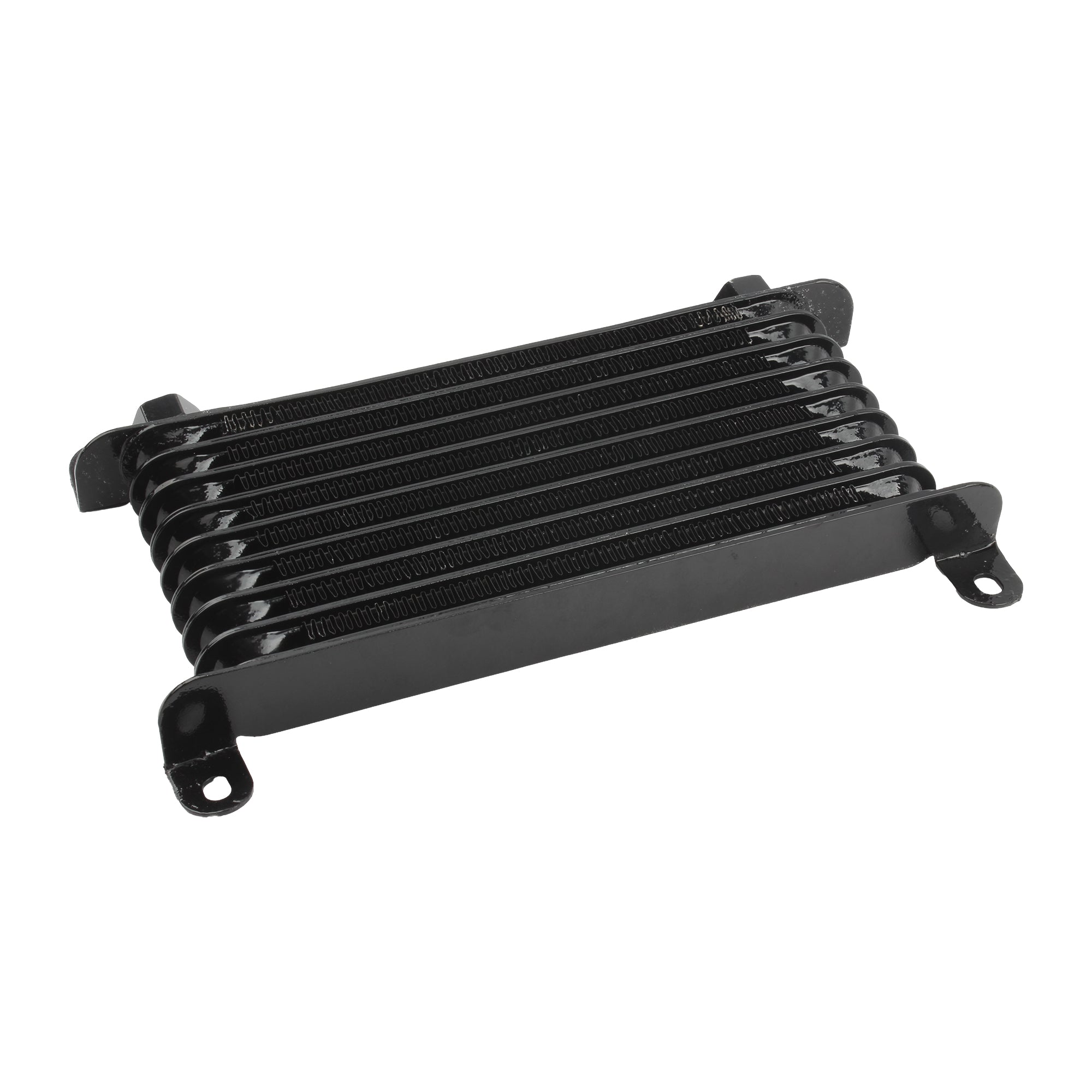 Motorcycle Aluminum Engine Oil Cooler 8 Row Cooling Radiator Universal Fit for 125CC-250CC Motorcycle Dirt Bike ATV