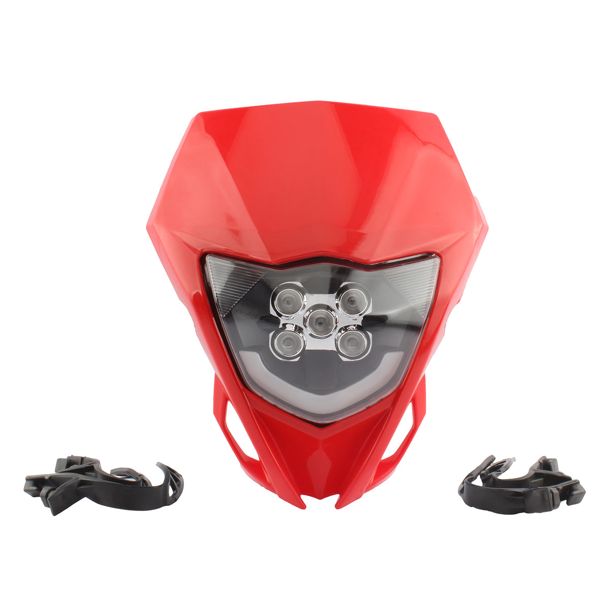 Cross Headlight Plate Motorcycle Headlights LED for Yamaha WR YZ 250F 250R 450F TTR WR FX MX Dirt Bike Enduro Motocross Fairing