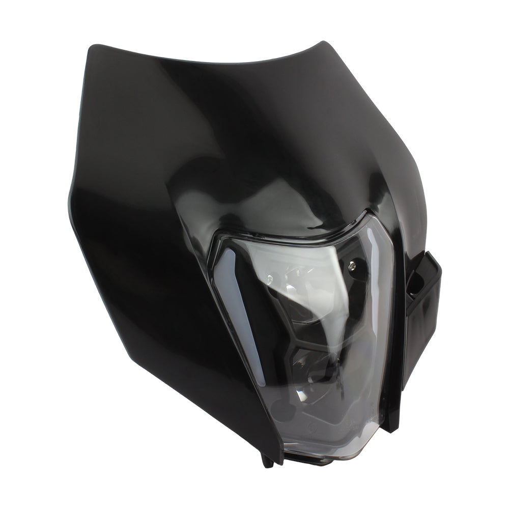 For KTM Duke 125 Headlight Plate LED Motorcycle Parts EXC SX 250 300 Fairing Enduro Motocross Supermoto Accessories Dirt Bike