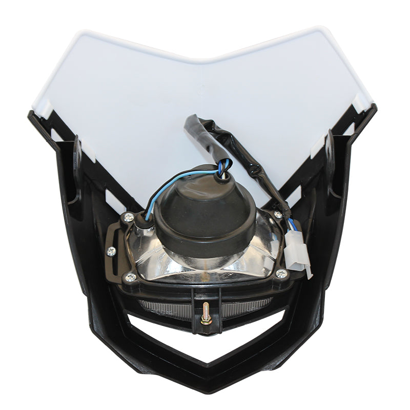 Universal Motorcycle Head Lamp H4 35W Headlight Lighting Dual Sport EndDirt Bike Fairing for Yamaha Honda Yamaha Suzuki Halogen