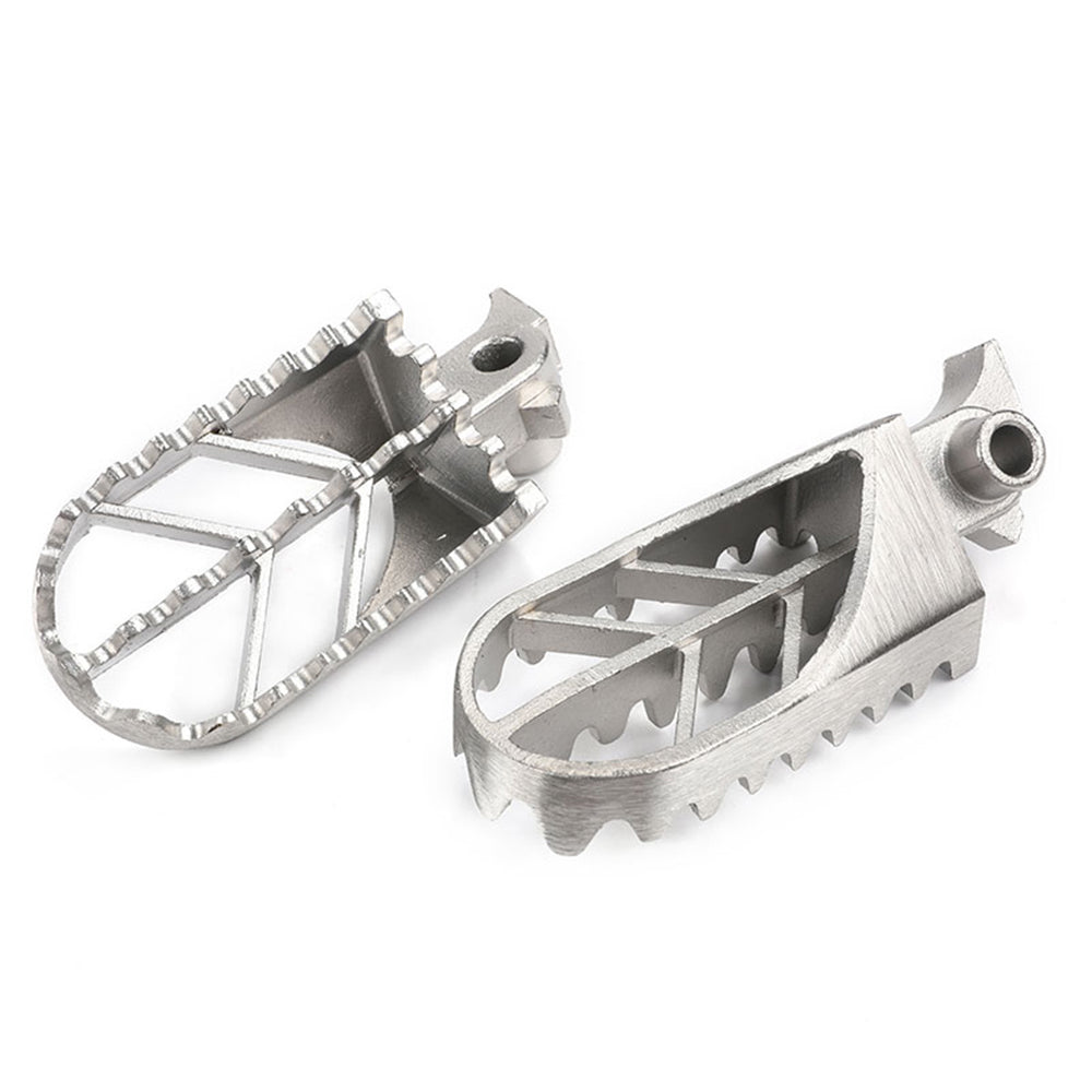 Motorcycle Foot Pegs  for Harley Honda Kawasaki Yamaha Suzuki Pit Dirt Motor Bike Pitster Stainless Steel Peg Foot Pegs