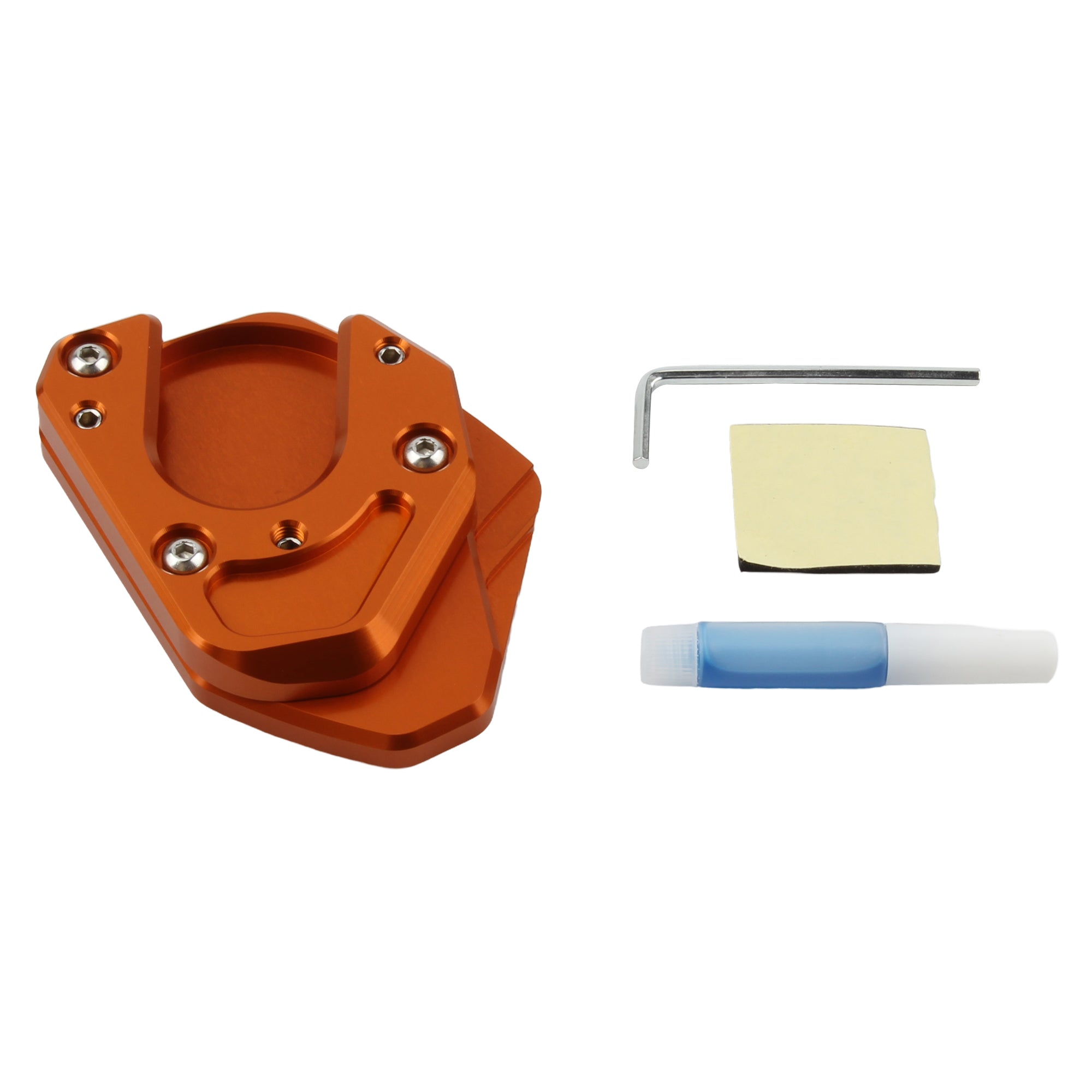 Motorbike Motorcycle Side Stand Enlarger Kickstand Enlarge Plate Pad for KTM Duke 125 200 390 690 SMC for Husqvarna 701/401