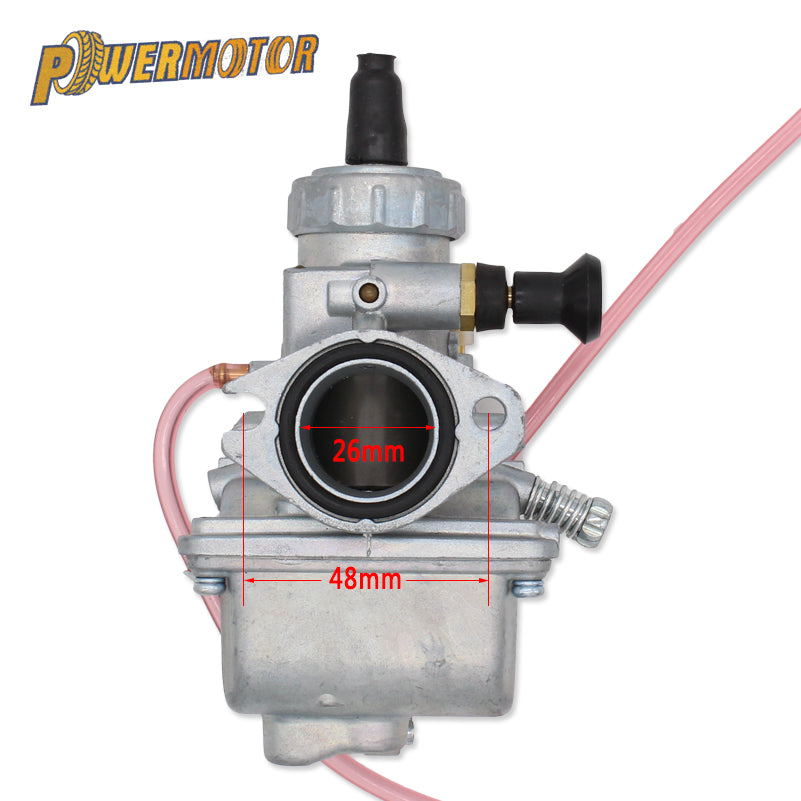 Motorcycle Carburetor VM22 26mm Carb Performance for YX ZS 140cc 150cc 160cc Dirt Pit Bike ATV Quad PZ26 26mm Carburetor Part